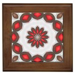 Chocolate Strawberries Framed Tile