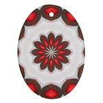 Chocolate Strawberries Ornament (Oval)