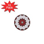 Chocolate Strawberries 1  Mini Button (10 pack) 