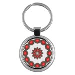 Chocolate Strawberries Key Chain (Round)