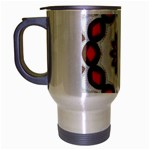 Chocolate Strawberries Travel Mug (Silver Gray)