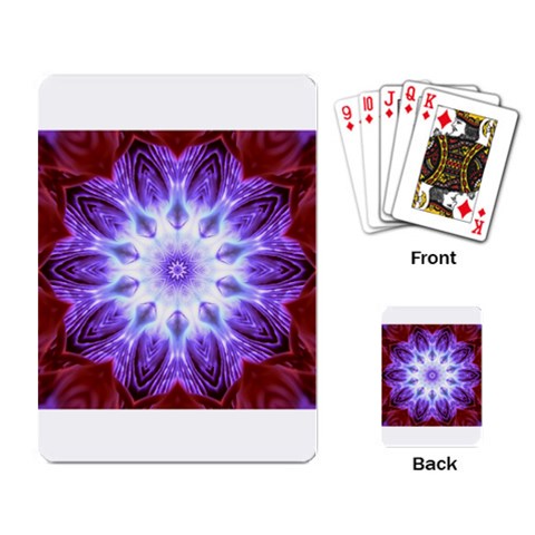 Fairy Light Playing Cards Single Design from ArtsNow.com Back