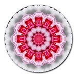 Red Roses Round Mousepad