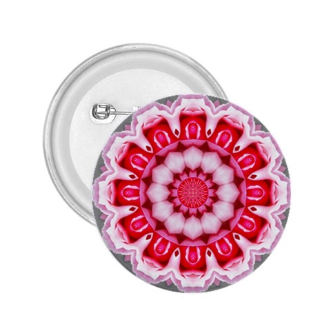 Red Roses 2.25  Button from ArtsNow.com Front