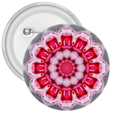 Red Roses 3  Button from ArtsNow.com Front