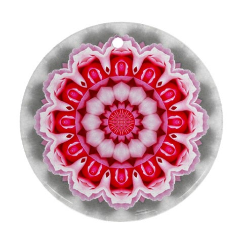 Red Roses Ornament (Round) from ArtsNow.com Front