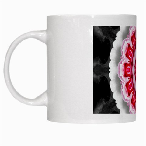 Red Roses White Mug from ArtsNow.com Left