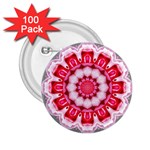 Red Roses 2.25  Button (100 pack)