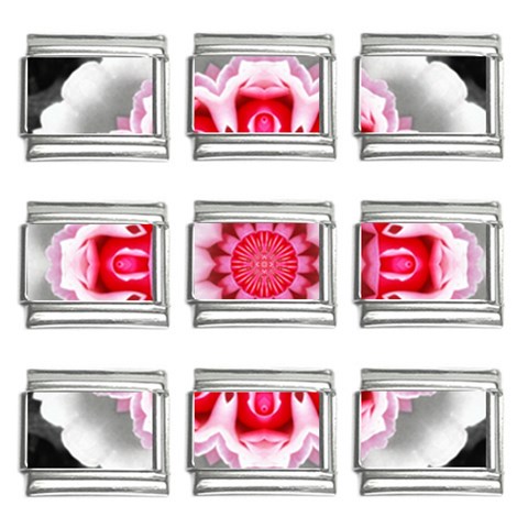 Red Roses 9mm Italian Charm (9 pack) from ArtsNow.com Front