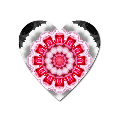 Red Roses Magnet (Heart) from ArtsNow.com Front