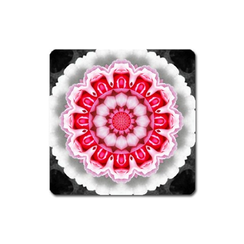 Red Roses Magnet (Square) from ArtsNow.com Front