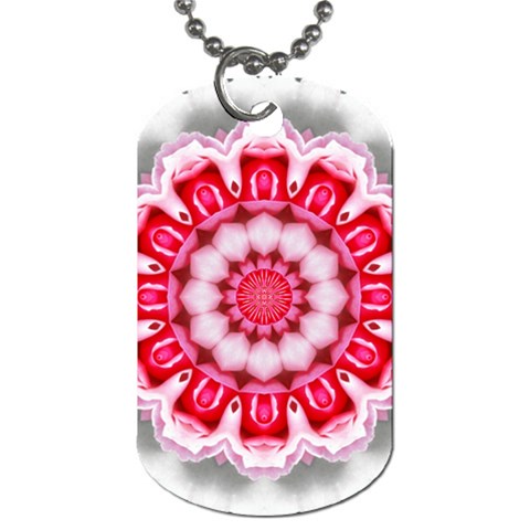 Red Roses Dog Tag (One Side) from ArtsNow.com Front