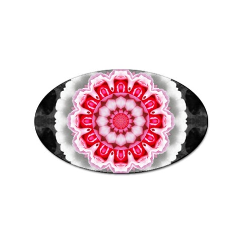 Red Roses Sticker Oval (100 pack) from ArtsNow.com Front