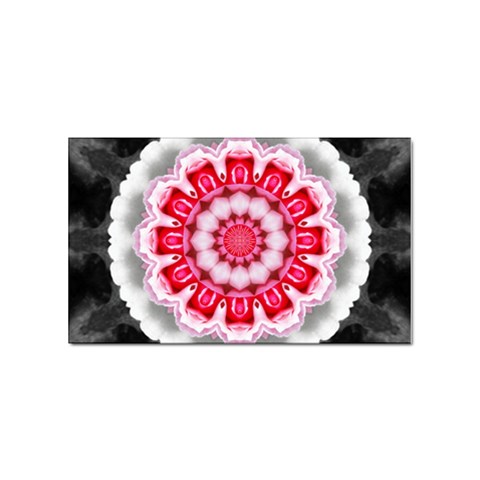 Red Roses Sticker Rectangular (10 pack) from ArtsNow.com Front