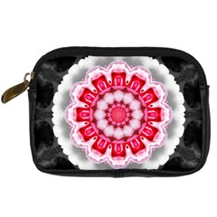 Red Roses Digital Camera Leather Case from ArtsNow.com Front