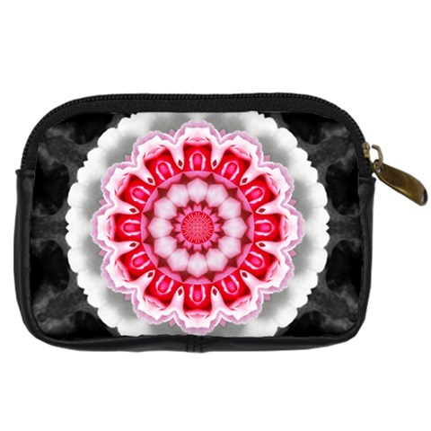 Red Roses Digital Camera Leather Case from ArtsNow.com Back