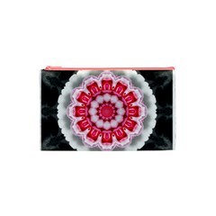 Red Roses Cosmetic Bag (Small) from ArtsNow.com Front