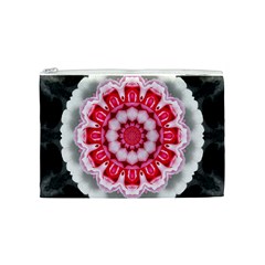 Red Roses Cosmetic Bag (Medium) from ArtsNow.com Front