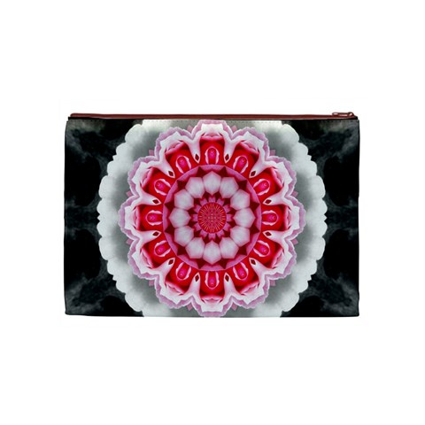 Red Roses Cosmetic Bag (Medium) from ArtsNow.com Back