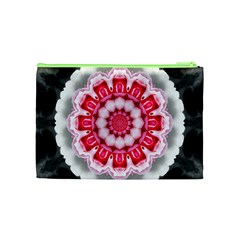 Red Roses Cosmetic Bag (Medium) from ArtsNow.com Back