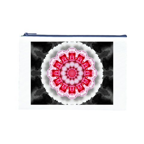 Red Roses Cosmetic Bag (Large) from ArtsNow.com Front