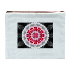 Red Roses Cosmetic Bag (XL) from ArtsNow.com Back