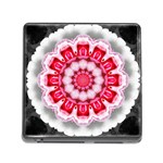 Red Roses Memory Card Reader with Storage (Square)