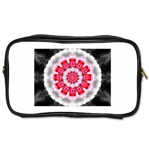 Red Roses Toiletries Bag (One Side) from ArtsNow.com Front