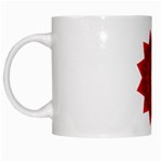 Red Star White Mug