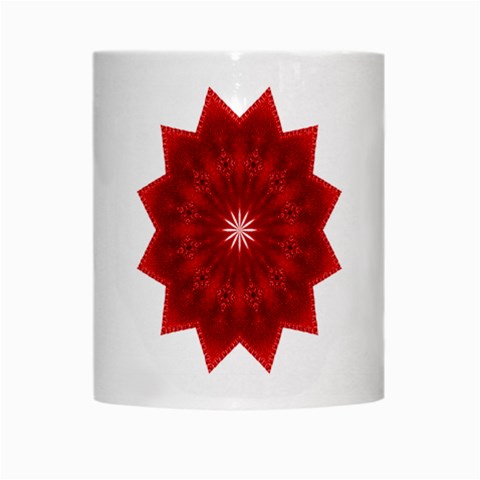 Red Star White Mug from ArtsNow.com Center