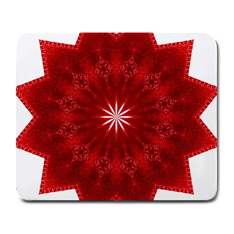 Red Star Large Mousepad from ArtsNow.com Front