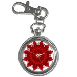 Red Star Key Chain Watch