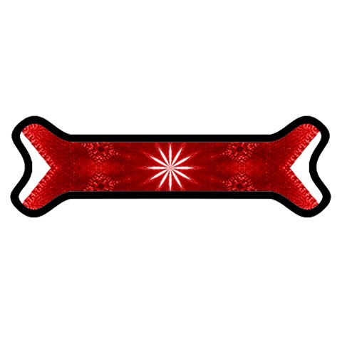 Red Star Magnet (Dog Bone) from ArtsNow.com Front