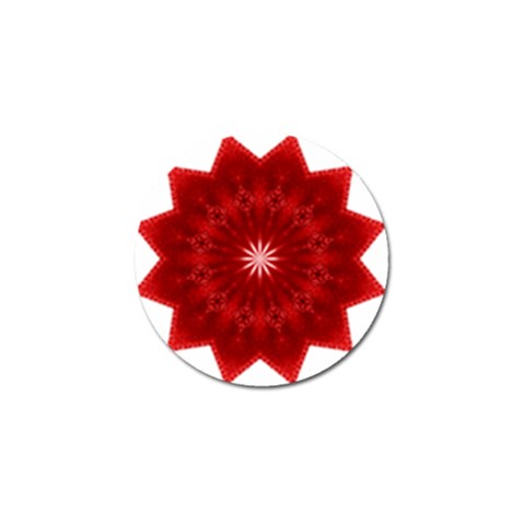 Red Star Golf Ball Marker from ArtsNow.com Front