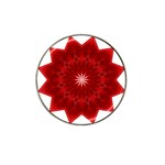 Red Star Hat Clip Ball Marker