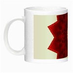 Red Star Night Luminous Mug