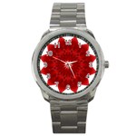 Red Star Sport Metal Watch