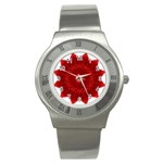 Red Star Stainless Steel Watch