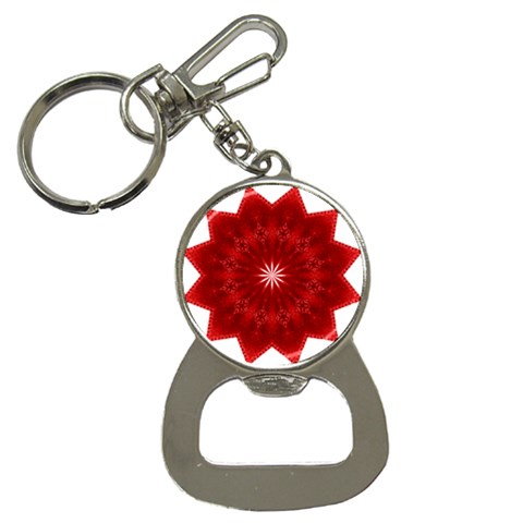 Red Star Bottle Opener Key Chain from ArtsNow.com Front