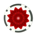 Red Star Poker Chip Card Guard