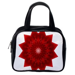 Red Star Classic Handbag (Two Sides) from ArtsNow.com Back