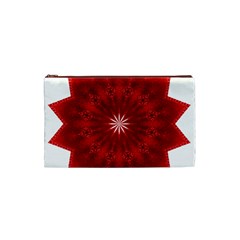 Red Star Cosmetic Bag (Small) from ArtsNow.com Front