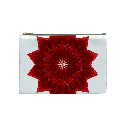 Red Star Cosmetic Bag (Medium) from ArtsNow.com Front