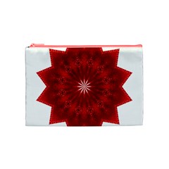 Red Star Cosmetic Bag (Medium) from ArtsNow.com Front