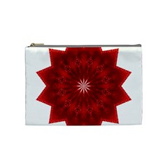 Red Star Cosmetic Bag (Medium) from ArtsNow.com Front