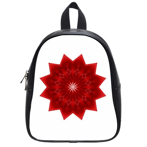 Red Star School Bag (Small) from ArtsNow.com Front