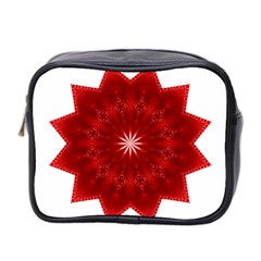 Red Star Mini Toiletries Bag (Two Sides) from ArtsNow.com Front