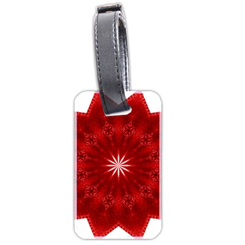 Red Star Luggage Tag (two sides) from ArtsNow.com Back