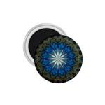 Bright Blue Star 1.75  Magnet