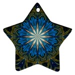 Bright Blue Star Ornament (Star)